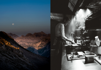 Rote Wand. Chef´s Table.